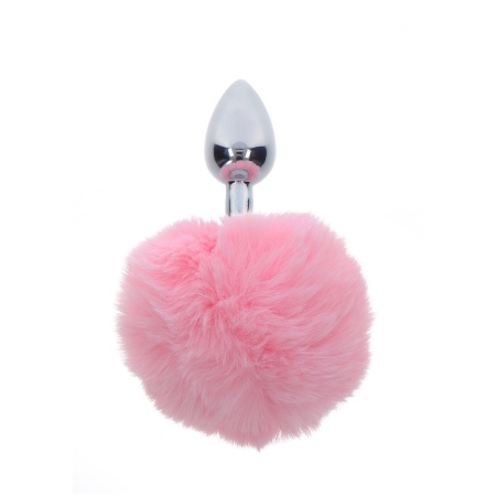 Bunnytail Buttplug Pink - 4