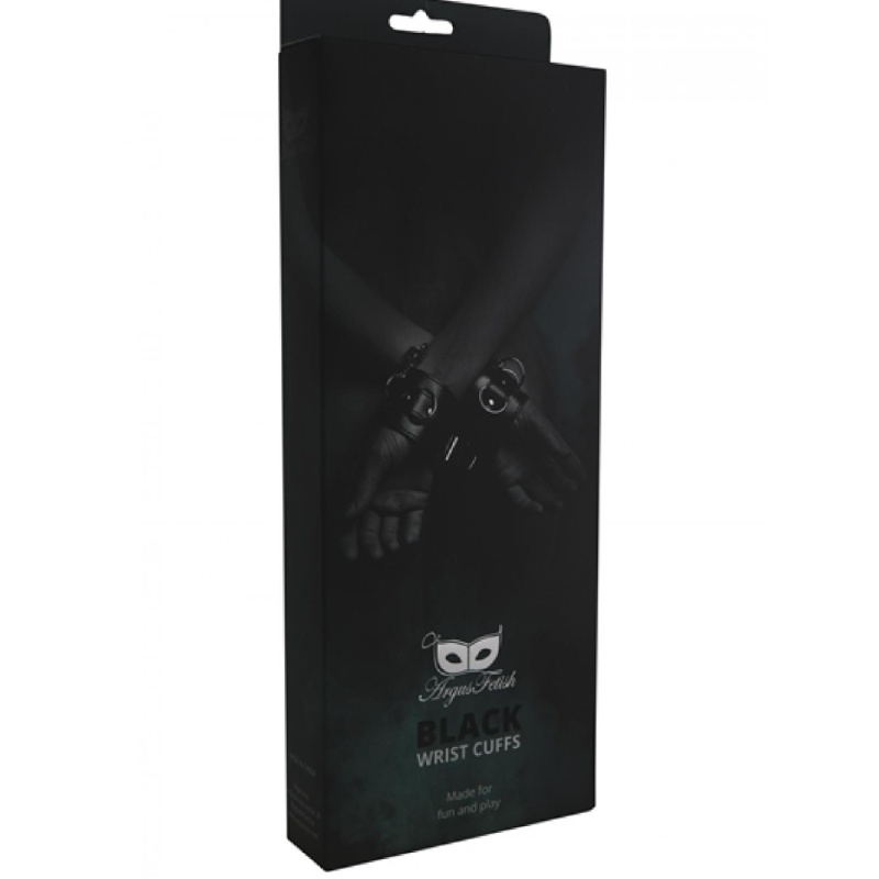 Black Wrist Cuffs - 1