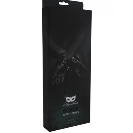 Black Wrist Cuffs - 1