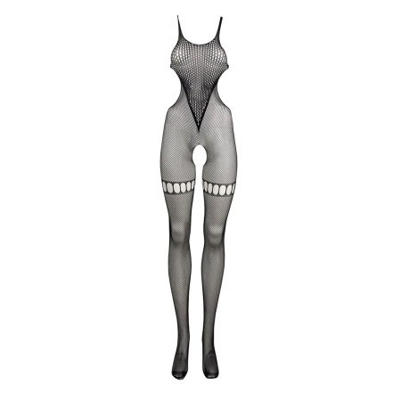 Net High Neck Bodystocking - One Size - 9
