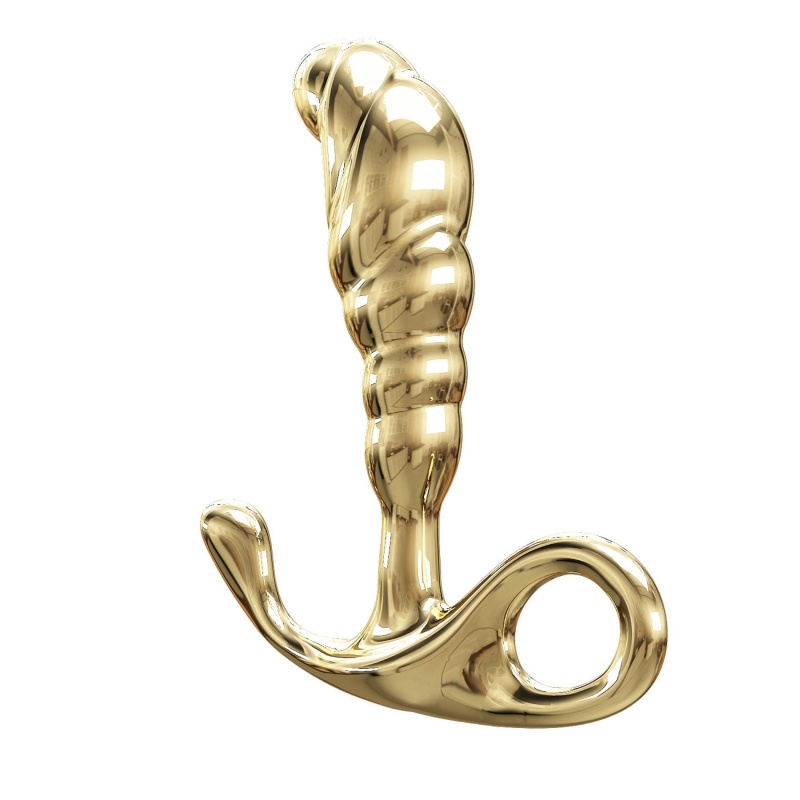 Masażer prostaty Jack ze stopu cynku, manualny, ok. 11 cm - 3