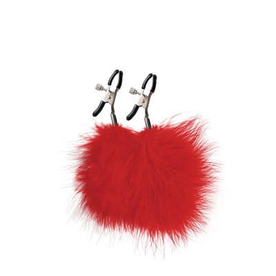Feather nipple clamps with adjustablepressure, and soft comfortable pads - 1