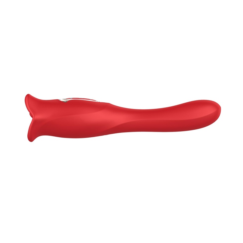 Stymulator ustno-wibracyjny Bite Mouth 2.0 - muskanie warg, 10 trybów muskania i 10 wibracji, kompaktowy profil - 9