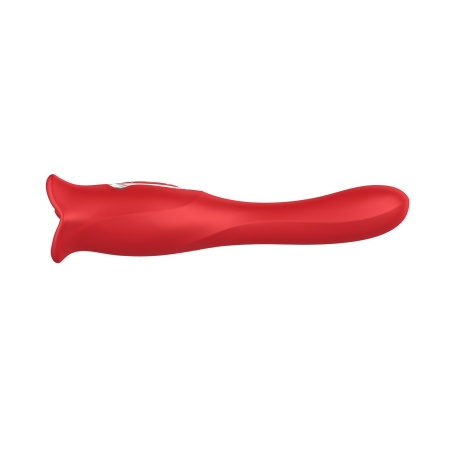 Stymulator ustno-wibracyjny Bite Mouth 2.0 - muskanie warg, 10 trybów muskania i 10 wibracji, kompaktowy profil - 9