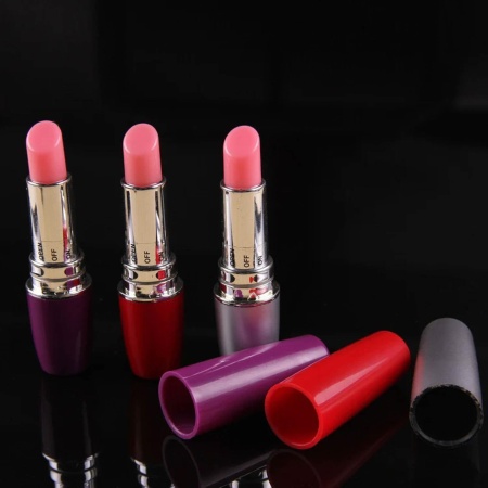 Wibrator Lipstick Vibe 9,5 cm Czerwony - 10
