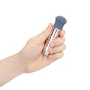 The Thrill - 10 Speed Interchangeable Vibrator - Blue - 9