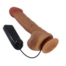 Realistyczne dildo Bergrisi Multi-Speed o długości 25,9 cm z przyssawką - 3
