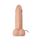 Strap-on ULTRA PASSIONATE HARNESS z regulowaną uprzężą i wibracją, 19,4 cm - 5