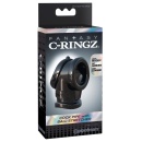 Pierścień penisa z rozciągaczem jąder Cock Pipe TPR 8,3 cm - 1