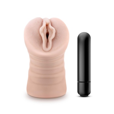 ENLUST DESTINI VIBRATING STROKER BEIGE - 1 2