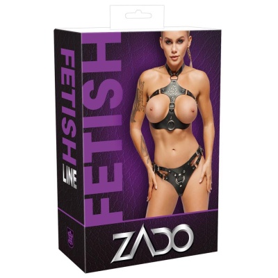 Leather Harness Set 2XL - 1