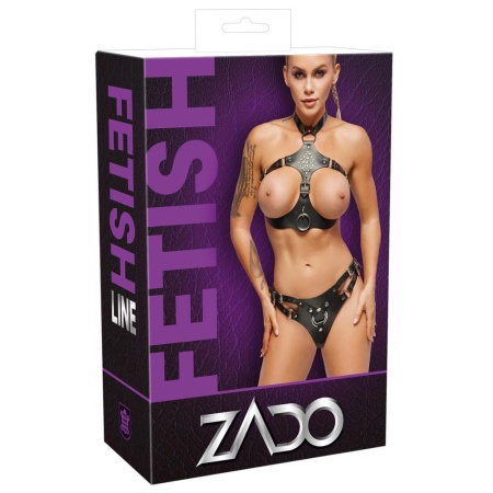 Leather Harness Set 2XL - 1