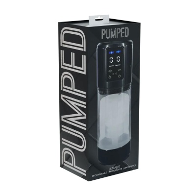 UltraLift - Automatic Waterproof Masturbator Pump - Gun Metal - 1 2