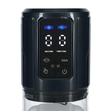 UltraLift - Automatic Waterproof Masturbator Pump - Gun Metal - 6