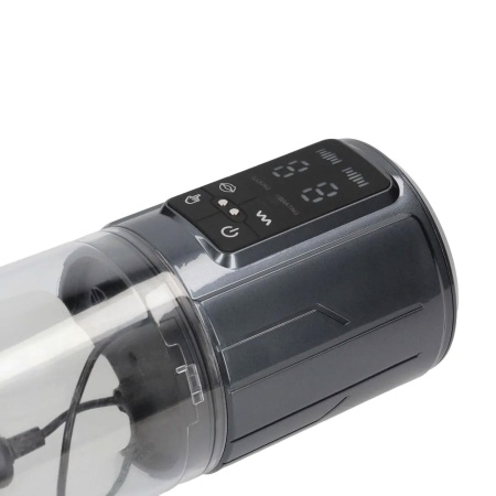 UltraLift - Automatic Waterproof Masturbator Pump - Gun Metal - 7