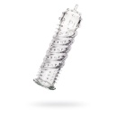 Nakładka na penisa Penis Sleeve z elastycznego TPR, przezroczysta, 15,3 cm - 1