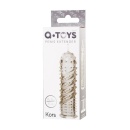Nakładka na penisa Penis Sleeve z elastycznego TPR, przezroczysta, 15,3 cm - 4