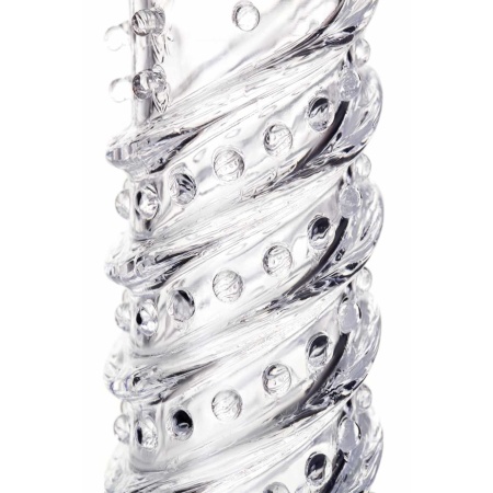 Nakładka na penisa Penis Sleeve z elastycznego TPR, przezroczysta, 15,3 cm - 8