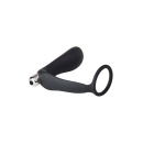 Korek analny wibracyjny FantASStic z pierścieniem na penisa - 10 prędkości, 12 cm - 4