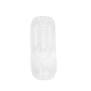 Masturbator przezroczysty Palm Stroker No.4-Clear z TPE, bez wibracji, dł. ok. 13 cm - 2