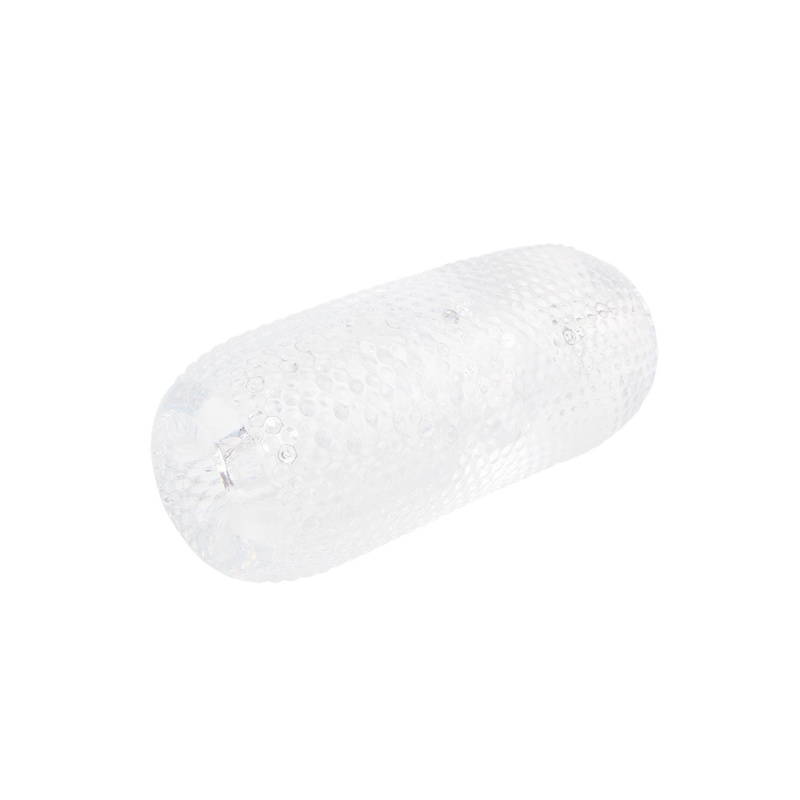 Masturbator przezroczysty Palm Stroker No.4-Clear z TPE, bez wibracji, dł. ok. 13 cm - 3