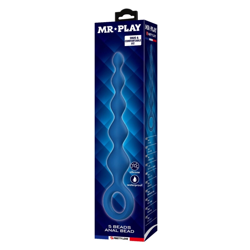 Koraliki analne 5 Beads, stopniowane, 20,4 cm - 9