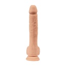 Dildo wibrujące z funkcją posuwistą Zeus Better Than Real - silikon ultra soft, 21 cm (+3 cm) - 4