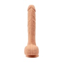 Dildo wibrujące z funkcją posuwistą Zeus Better Than Real - silikon ultra soft, 21 cm (+3 cm) - 5