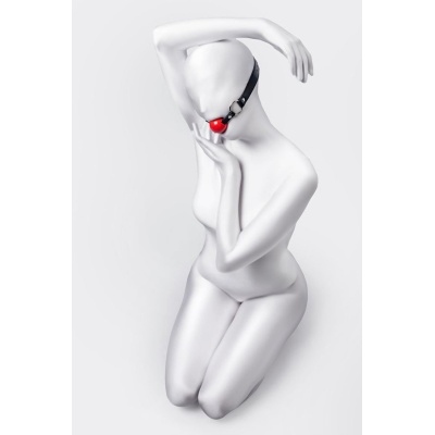 Anonymo gag, TPR, red, 64 cm - 1 2
