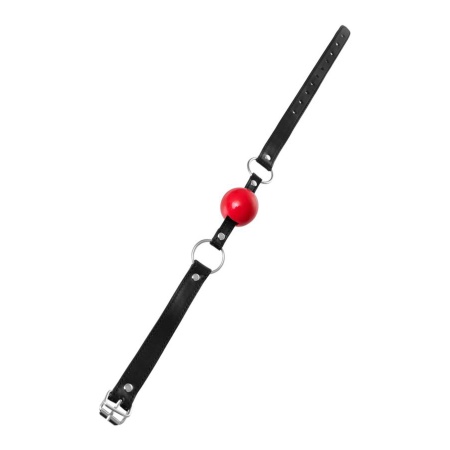 Anonymo gag, TPR, red, 64 cm - 3