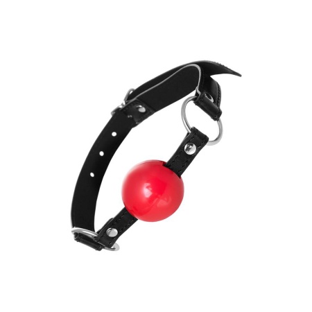 Anonymo gag, TPR, red, 64 cm - 4