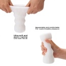 Masturbator DORCEL CUP EXOTIC - prążkowana faktura kanału i elastyczny materiał - 3
