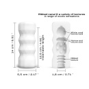 Masturbator DORCEL CUP EXOTIC - prążkowana faktura kanału i elastyczny materiał - 4
