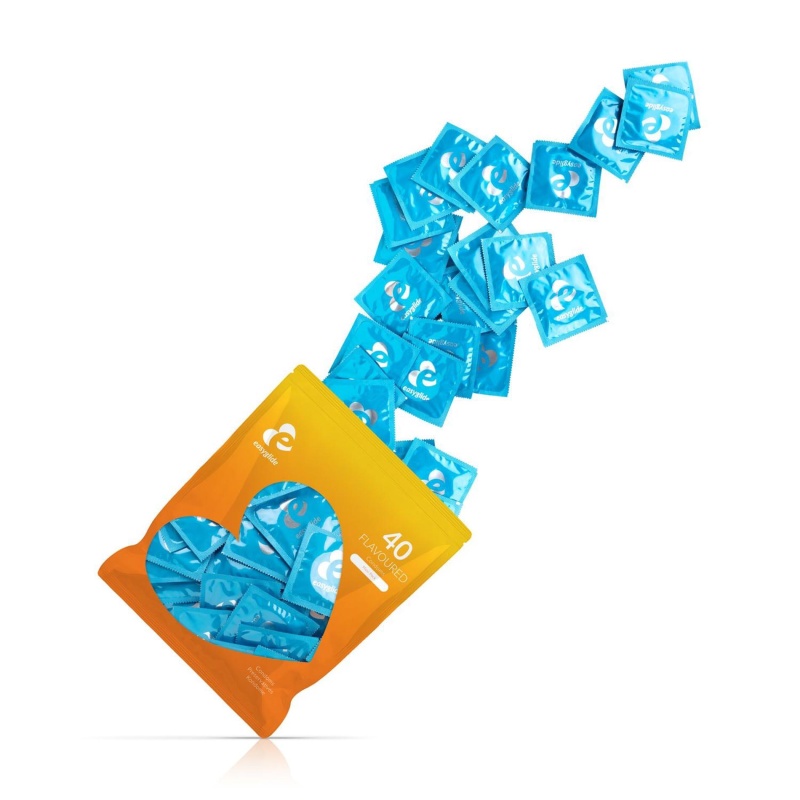 EasyGlide - Flavored Condoms 40 pcs - 4