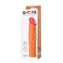 Nakładka na penisa Softskin Flesh 863005 z realistyczną teksturą, 19 cm - 3