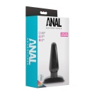 Stożkowy korek analny Basic Anal Plug Medium - długość wsuwana 10,8 cm, szerokość 3,8 cm - 1