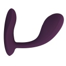 Wibrator Baird Purple z 12 trybami wibracji i aplikacją - 20 cm - 4