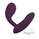 Wibrator Baird Purple z 12 trybami wibracji i aplikacją - 20 cm - 6