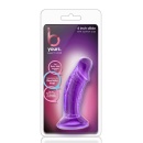 Dildo Sweet N Small z przyssawką, fioletowe, 10,2 cm - 1