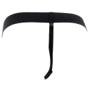 Wibrator wydrążony nakładany na penisa 9inch Vibr.Holl – regulowany strap-on z wibracją, 24 cm - 6