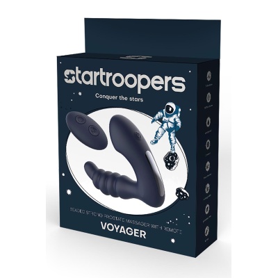 STAR TROOPER VOYAGER PROSTATE MASSAGER WITH REMOTE - 1