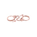 Menottes pour poignets en métal or rose - 4