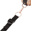 Zestaw pasów pod materac Under-Mattress Restraint Set Black - 4 w pełni regulowane taśmy, wyściełane mankiety, metalowe pierście - 7