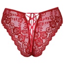 Crotchless panty red XL - 6