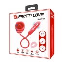 Wibrator Ashlynn w kształcie ust z funkcją lizania i wibracji - 10,5 cm - 7