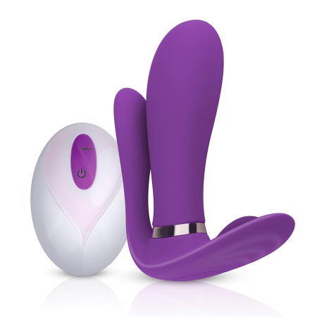 Purple Pleaser Vibrator - 4