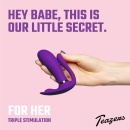 Purple Pleaser Vibrator - 14