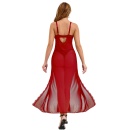 Long, sexy red nightgown + thong S\\M - 2