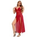 Long, sexy red nightgown + thong S\\M - 3
