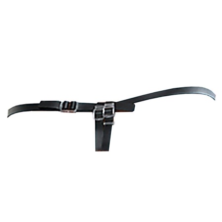 Pusty dildo silikonowy FFE 7 Silicone z regulowanym pasem biodrowym – 19 cm, średnica wewnętrzna 3,2 cm - 6